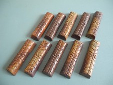 porte couteaux céramique art table vintage knife rests set holders Messerstützen