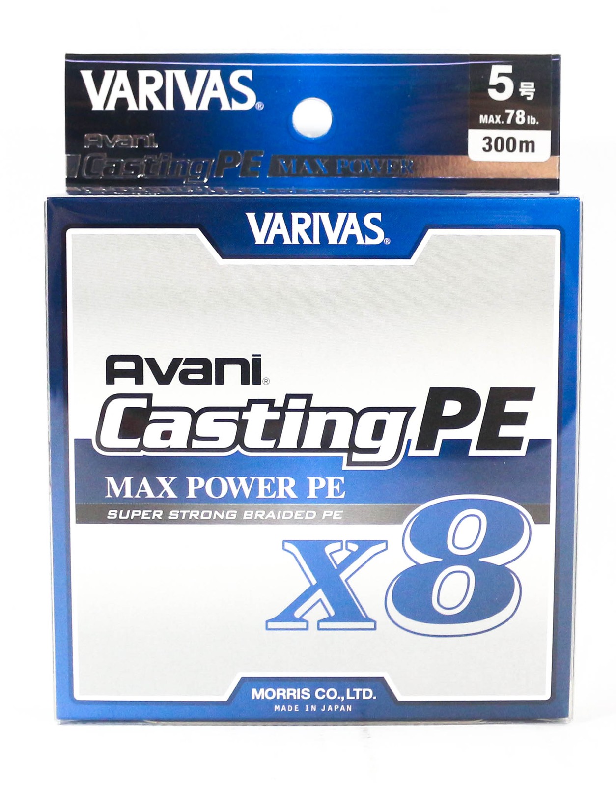 Varivas P.E Line New Avani Max Power Casting X8 300m P.E 5 78lb (8609)