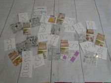 Large Lot of Animal Scrapbooking Crafts Stamp  Dies Card Making Gemini