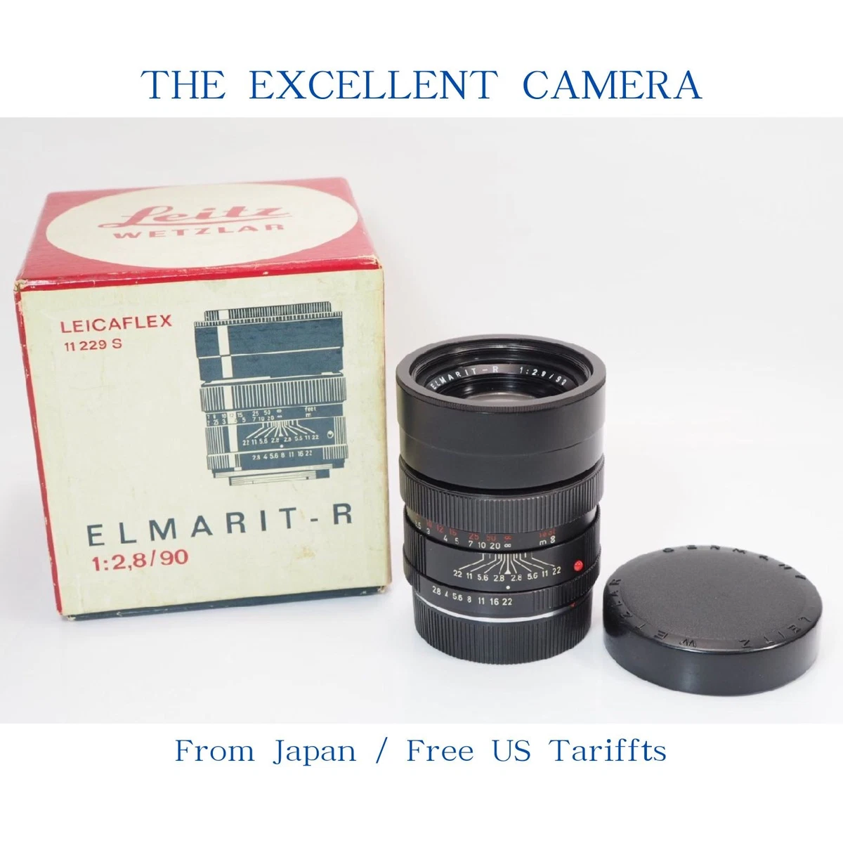 Leica ELMARIT-R f/2.8 Camera Lenses 90mm Focal for sale | eBay