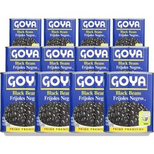 Goya Prime Premium Black Beans 29 Oz 12 Pack