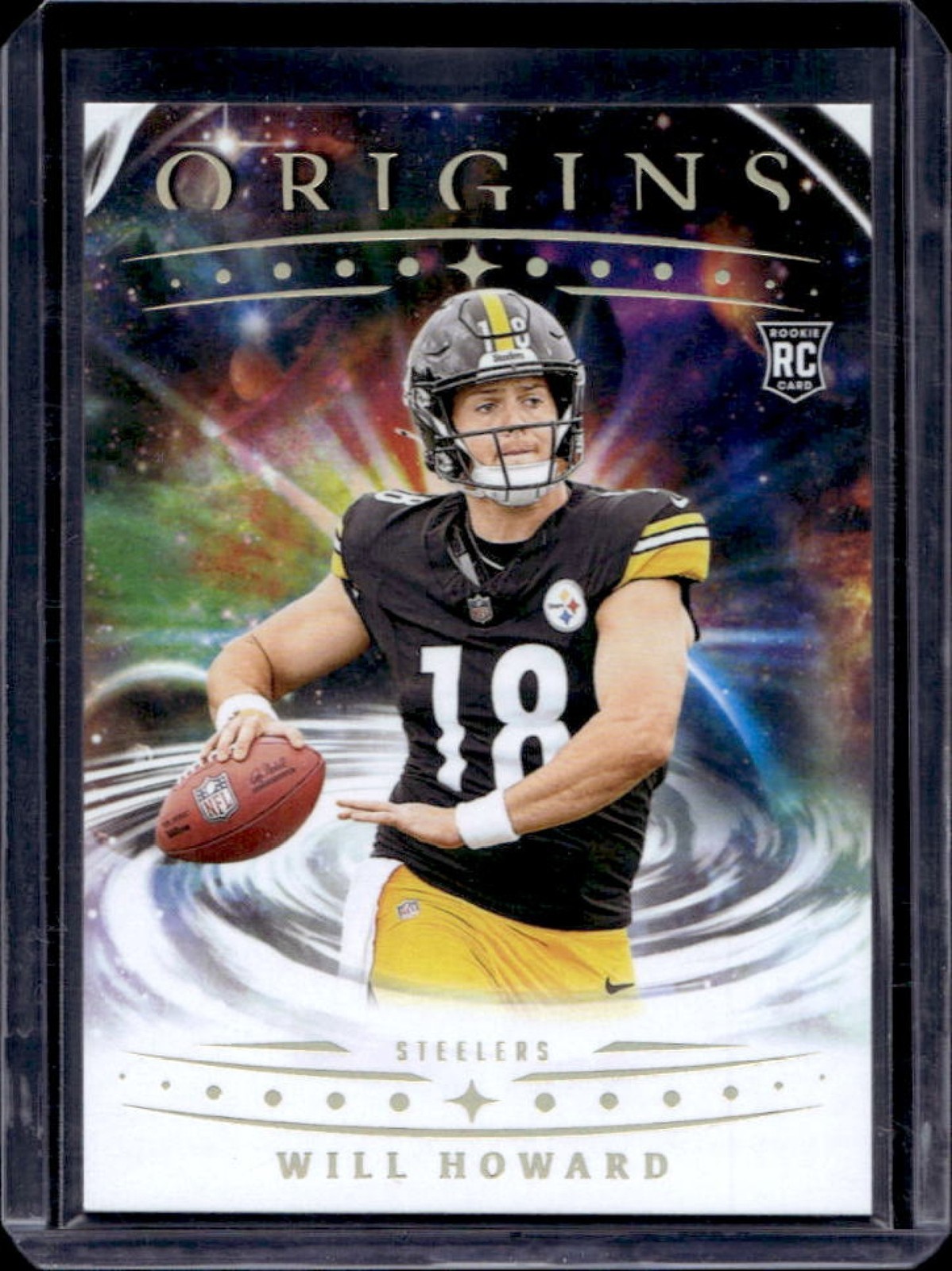 2025 Origins Will Howard Rookie RC #120 Steelers