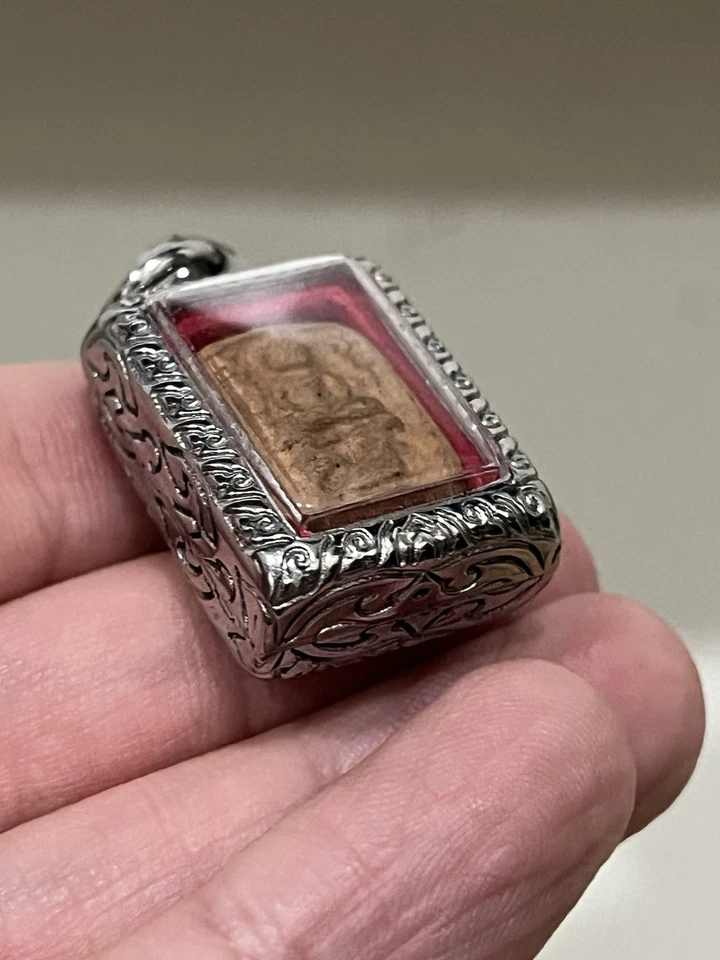 Mini Phra Kai Buda Amuleto Dije Fetiche Talismán Suerte Protección WTF515 Foto 4 de 4