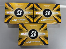 3 DOZEN BRAND NEW BRIDGESTONE E12 STRAIGHT GOLF BALLS - WHITE