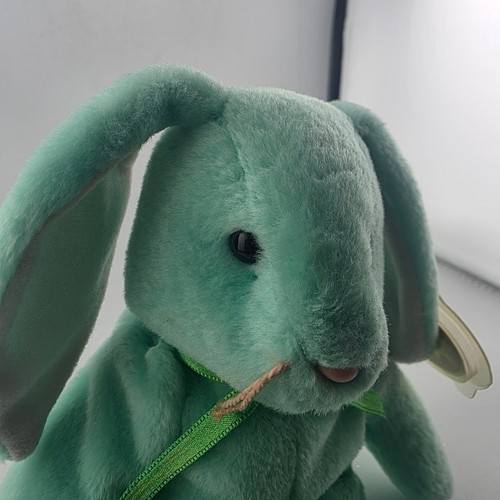Vintage rare Beanie Baby Hippity bunny rabbit TY 1996 Multiple Tag Errors - Bild 2 von 8