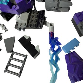 Nexo Knights Lego set #70350 The Three Brothers INCOMPLETE WITH NO BROTHERS
