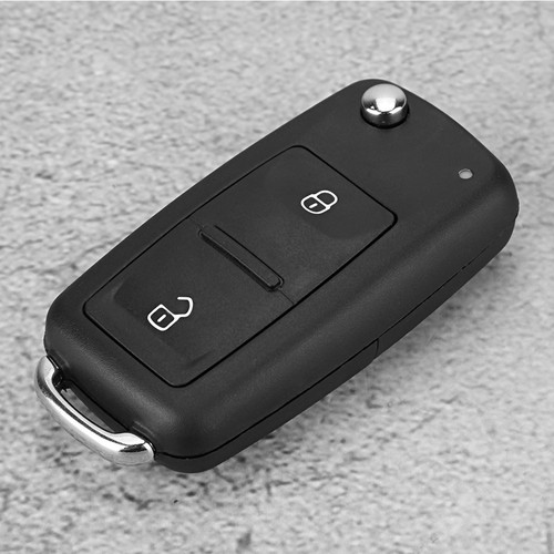 Remote Key Case Black Key Fob Covers Professional Lightweight Folding - Picture 4 of 7