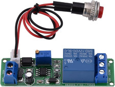 DC 12V Timer Module Adjustable Timer Delay Turn off Module Timing Relay Time Swi