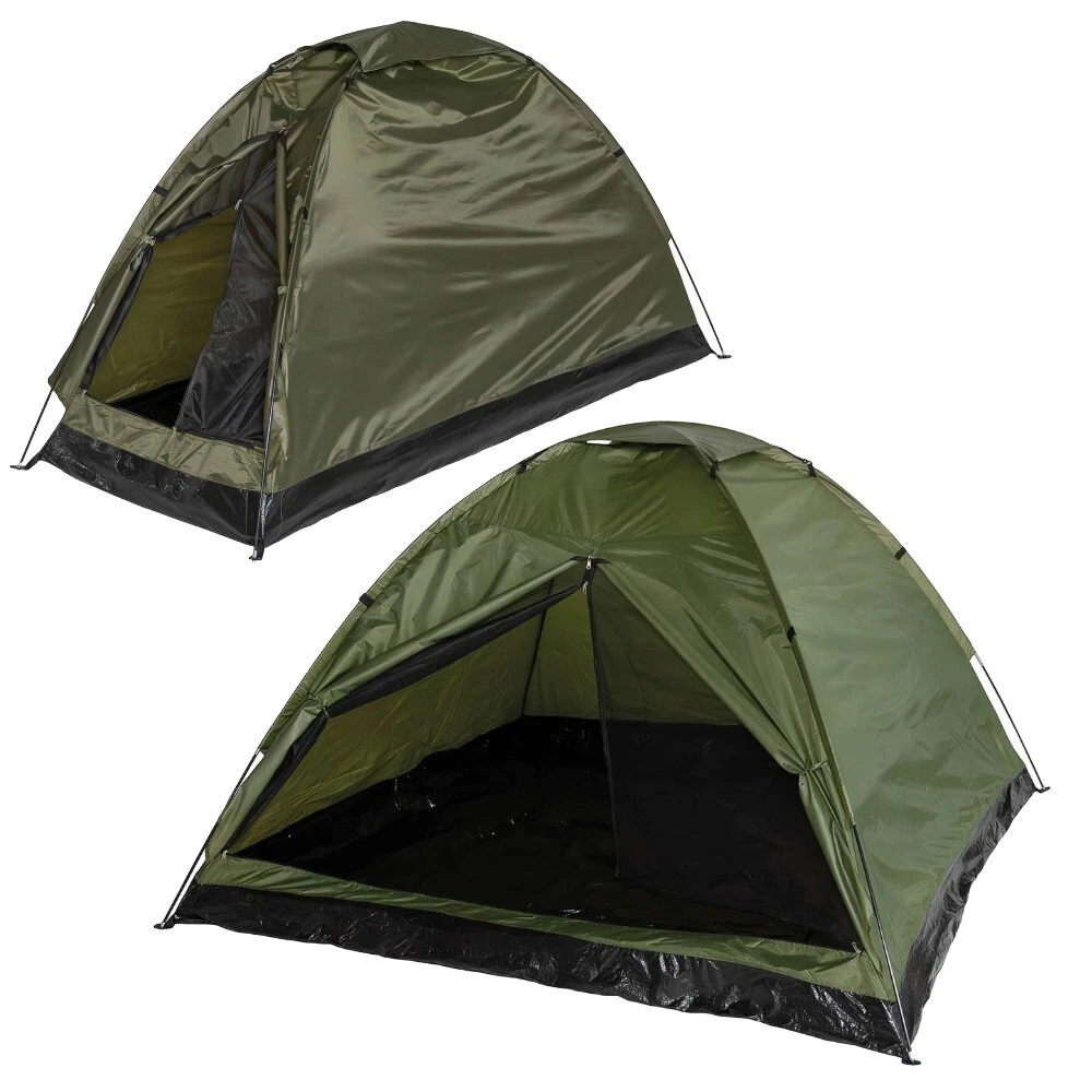1-3 Person Tent Monodome Olive Fishing Tent Camping Lightweight Compact Trekking