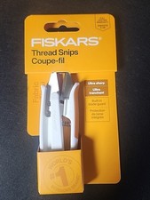 Fiskars Thread Snips Coupe fil needlwork crafts cross stitch sewing New