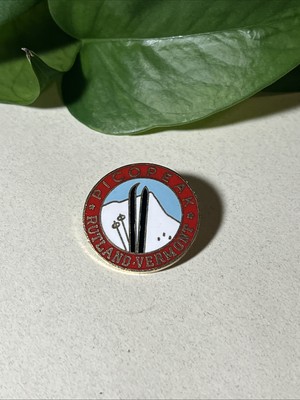 Vintage Pico Peak Rutland Vermont Ski Resort Pin