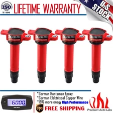 4 Pack Ignition Coil For Dodge And Jeep Compass 2.0L 2.4L C1587 UF557 4606824AB