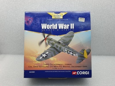 Corgi Maßstab 1:72 AA33801 P-47D Thunderbolt - Col. Dave Schilling Boxted Dez 1944