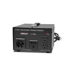 LiteFuze LT Series 3000 Watt Voltage Converter Transformer Step Up/Down - 110...