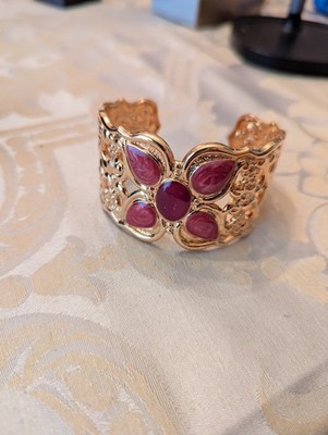 Vintage Avon Artful Expression Cuff Bracelet