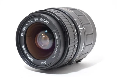 Read ! [Top COMME NEUF avec boîte] MACRO SIGMA ZOOM 28-80mm F3.5-5.6 pour... - Photo 1/4
