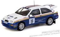 Tarmac Works Ford Sierra RS Cosworth Rallye Neuseeland 1989 1:64 Metallauto