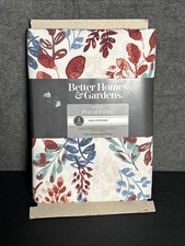 Better Homes Gardens Foliage Multi, 2 Yard Precut Fabric Floral Leaf Blue Red