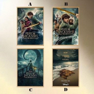 Percy Jackson and the Olympians Season 2 Poster, Modern Movies Art Print
