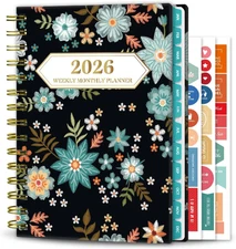 2026 Planner, Daily Weekly and Monthly Planner，Jan 2026 - Dec 2026, 8.4" X 6.3",