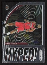 2019 PANINI PRIZM JAMES HARDEN 5 MINT GET HYPED! BASKETBALL HOUSTON ROCKETS