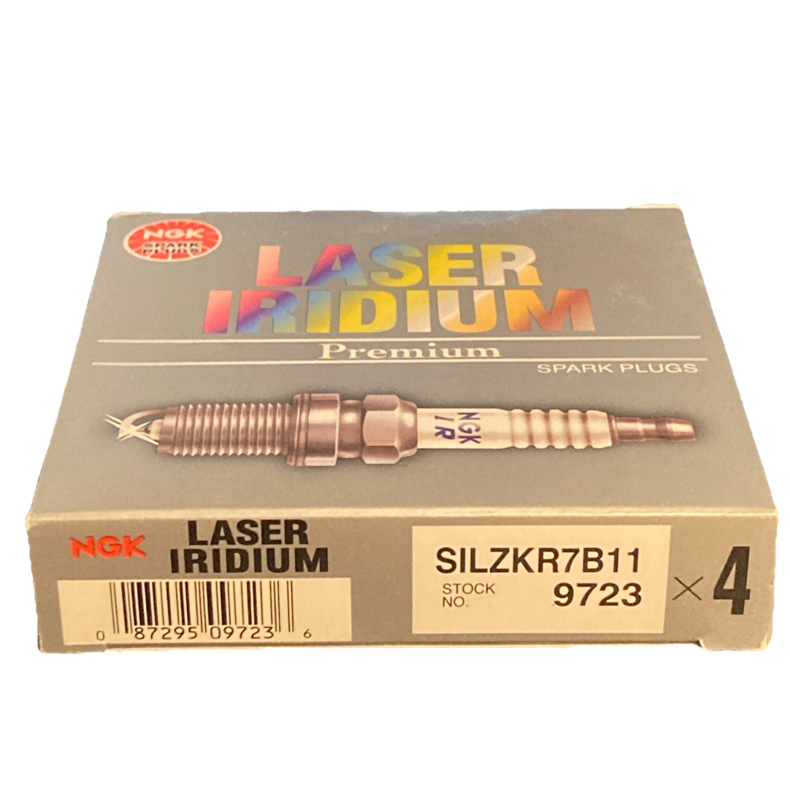 4 Pack Spark Plug-Laser Iridium NGK 9723 SILZKR7B11 Genuine