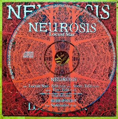 Neurosis   Locust Star 4 Track PROMO EP CD 1996 Iron City Records NM / VG+