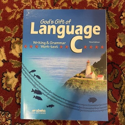 abeka 6th grade Language C student work-text Brand New third edition 