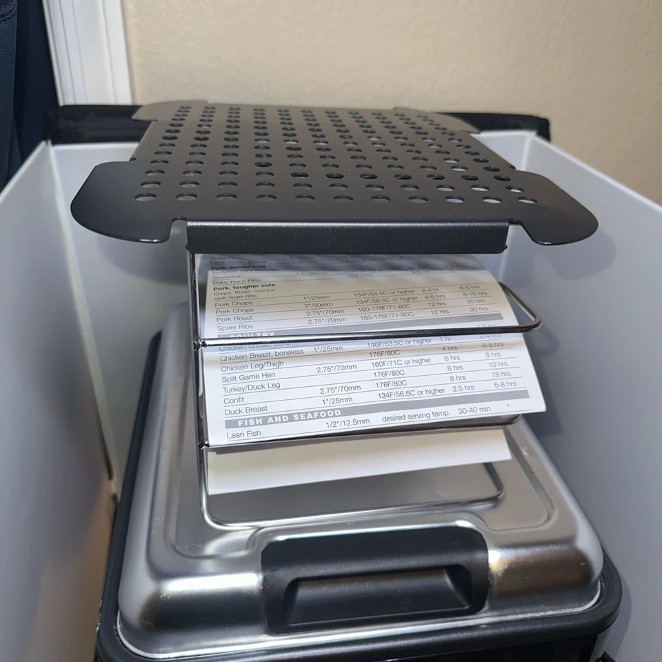 Sous Vide Supreme Demi Black Water Oven Slow Cooker SVS09L 9 Liter /2.4 Gallons - Image 2 of 4