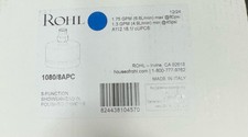 Rohl 1080/8APC Polished Chrome 3 Function Modern Flow Showerhead, Chrome READ
