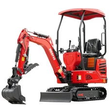 Free shipping/unloading HY14C Mini Excavator 13.5hp 1.4Ton Gas B&S EPA Engine