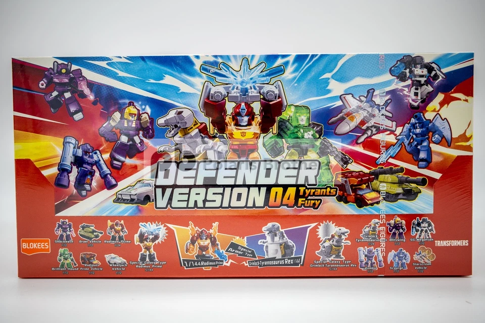 Blokees Transformers Defender Version 04 Tyrants Fury Sealed Case - In Stock! - Image 2 of 3