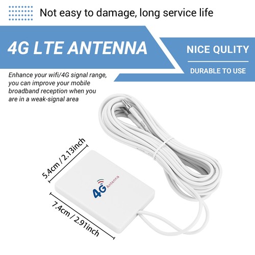 4G LTE Antenne TS9 Anschluss 4G LTE Antenne Externer WiFi Antennen VerstäR3063 - Afbeelding 4 van 7