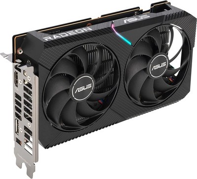 ASUS Radeon RX 6400 4GB Dual GDDR6 DUAL-RX6400-4G Video Graphics Card GPU