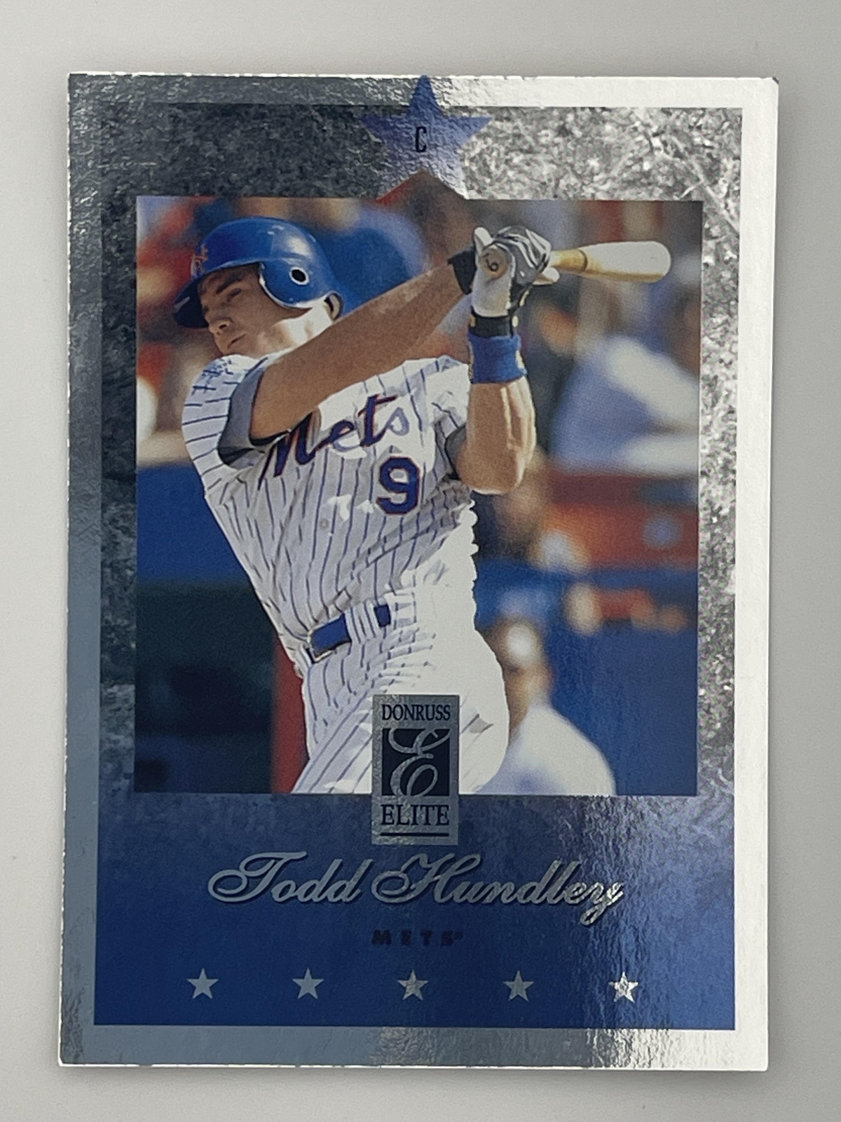 1997 Donruss Elite Todd Hundley #141 New York Mets Baseball Card