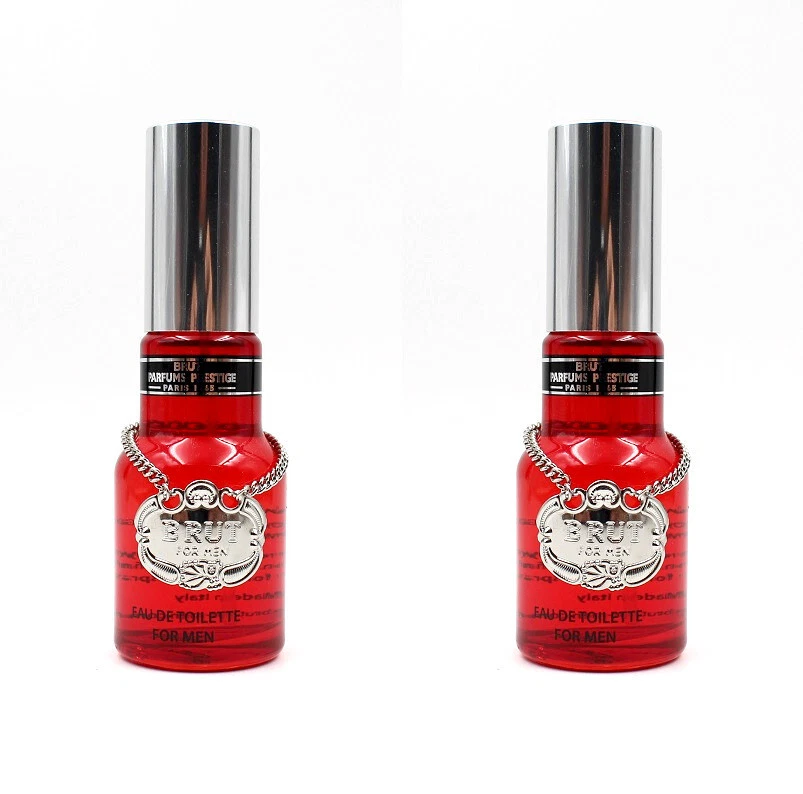 Brut Total Attraction Eau de Toilette For Men EDT Pumpspray , 2x30ml