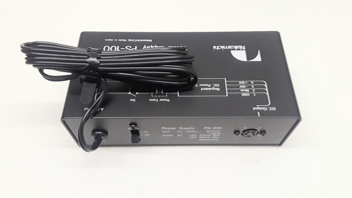 Vintage Nakamichi PS-100 Power Supply | Made in Japan (New