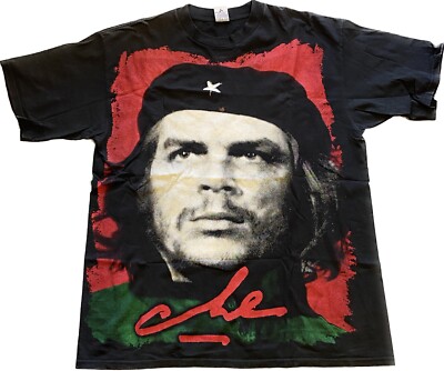 Vintage Che Guevara t-shirt Hasta La Victoria Siempre size XL