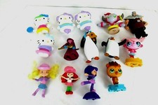 McDonalds Happy Meal toys lot of 14, Hello Kitty, Peguins.  more Preowned