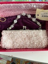 Rose Quartz Carved Quartz Rhinestone Pink Strap One Only NWTAGS Handmade
