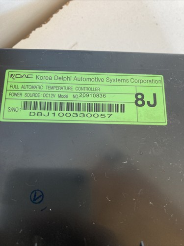 Chevrolet Captiva Climate Control Unit 20910836 Genuine 2.0 Vcdi 2010 - Picture 5 of 10
