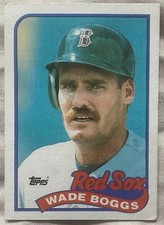 1989 Topps #600 Wade Boggs