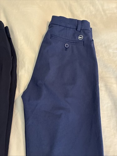 Vineyard Vines Lot Performance Pants Navy Blue Boys Kids Size 10 12 On The Go - Picture 4 of 16