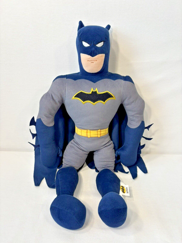 Batman Reversible Toddler Bed Comforter With Batman Plush - Picture 7 of 10