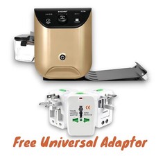 Portable Flip Automatic Dosa Maker Coated Roller Thickness Control 1600W Compact