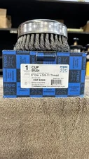 PFERD EDP82530 6 Inch Knot Twist Cup Brush 5/8 Arbor