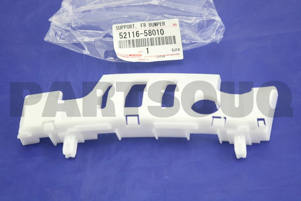 5211658010 Genuine Toyota SUPPORT, FRONT BUMPER SIDE, LH 52116 