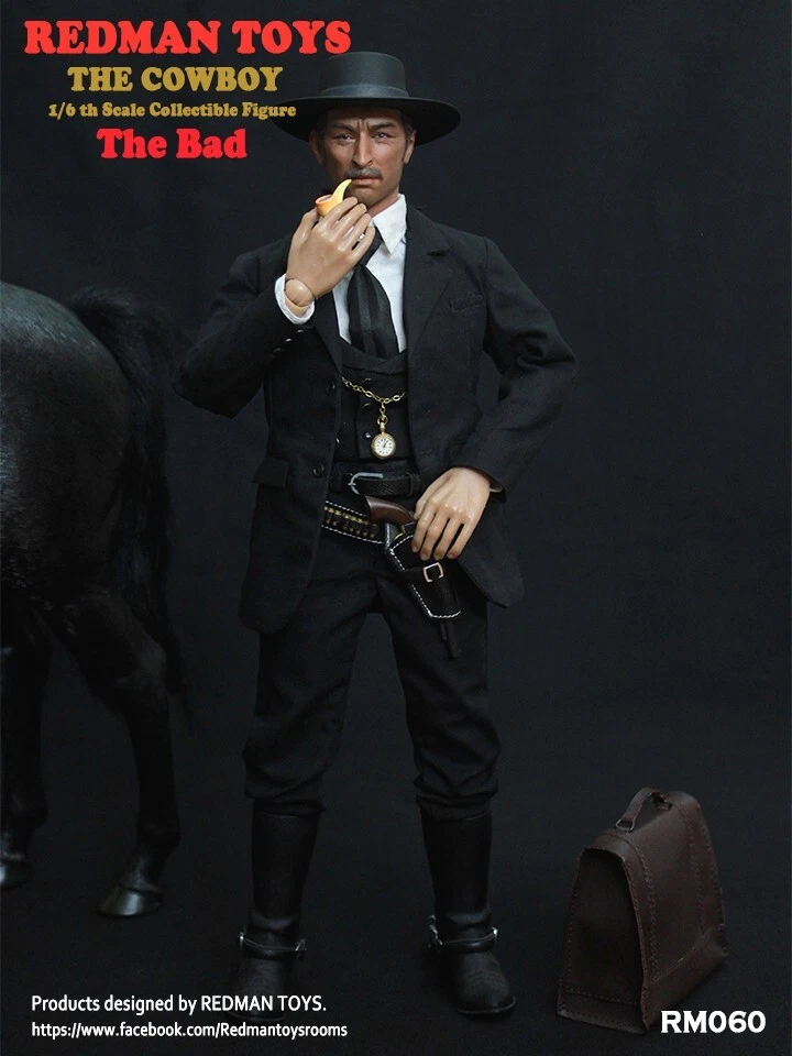 REDCMAN TOYS 1/6 Scale 12 Action Figure Lee Van Cleef as Clint Eastwood Sideshow - Image 4 of 4