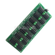 1R - 9999999R Seven Decade Programmable Resistor Board Step 1R 1% 1/2 Watt T-