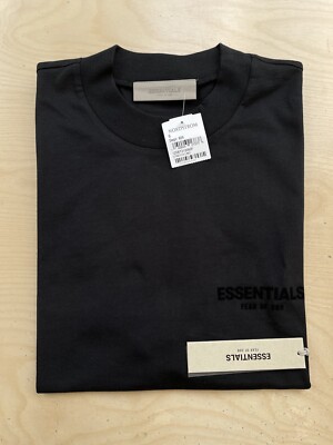 Fear of God Essentials Stretch Limo Black Short Sleeve T
